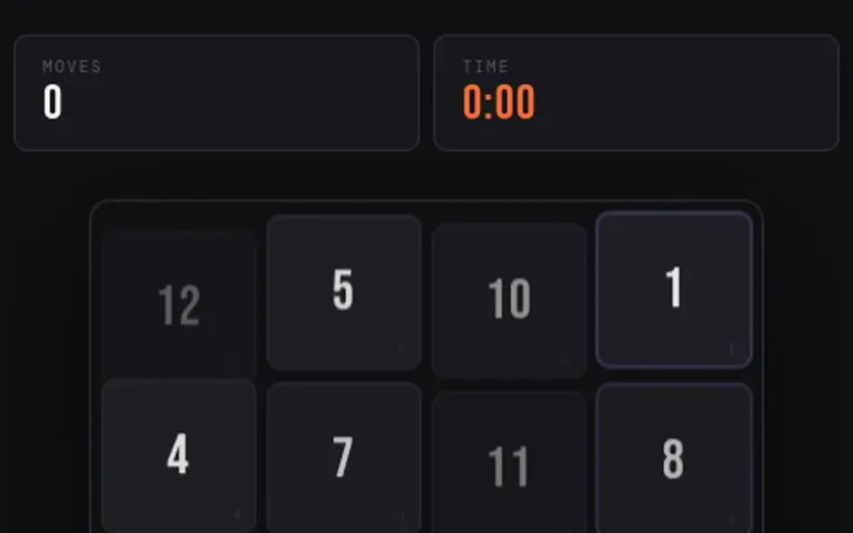 Play 15 Puzzle Pizza Edition free online in your browser - no download or sign-up required