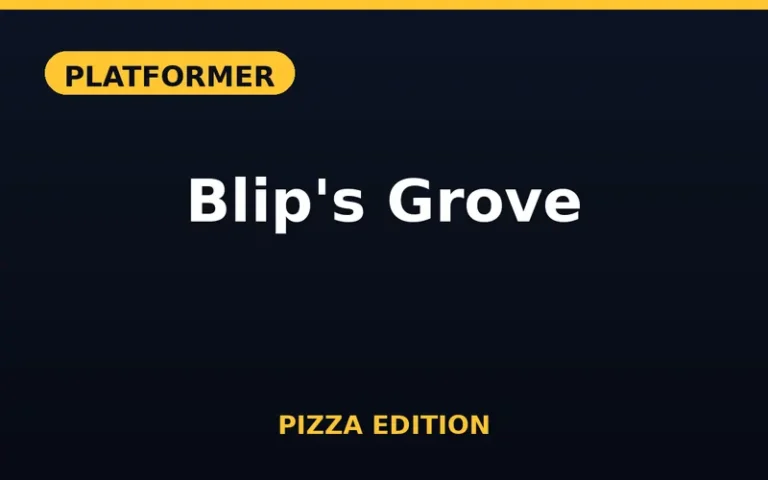 Play Blip's Grove Pizza Edition free online in your browser - no download or sign-up required