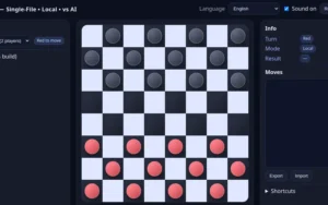 Checkers HTML Pizza Edition