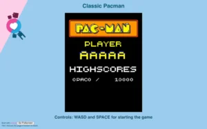 Classic Pacman Pizza Edition