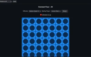 Connect Four HTML Pizza Edition