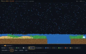 Falling Sand Pizza Edition