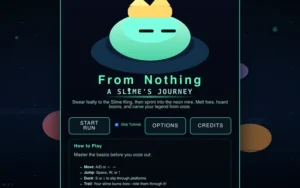 From Nothing: A Slime’s Journey Pizza Edition