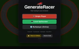 GenerateRacer Pizza Edition