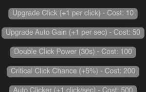 Idle Clicker Game Pizza Edition