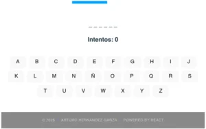 Juego del Ahorcado (Hangman) Pizza Edition