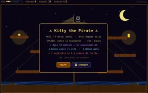 Kitty the Pirate Pizza Edition