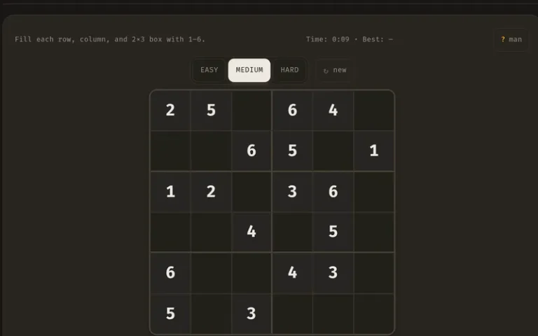 Play Mini Sudoku Pizza Edition free online in your browser - no download or sign-up required