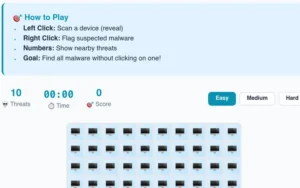 Network Minesweeper Pizza Edition
