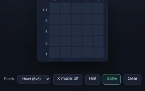 Nonogram Pizza Edition