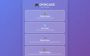 Ofircade Pizza Edition