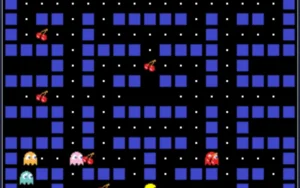 Pac-Man Game (Java/TeaVM) Pizza Edition