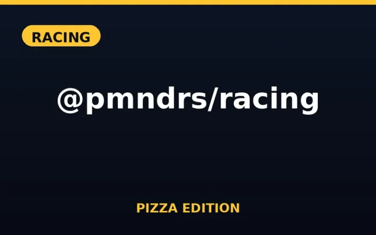 Play @pmndrs/racing Pizza Edition free online in your browser - no download or sign-up required