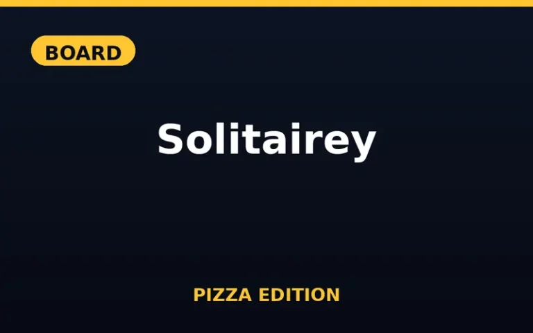 Play Solitairey Pizza Edition free online in your browser - no download or sign-up required