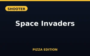Space Invaders Pizza Edition