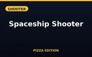 Spaceship Shooter Pizza Edition