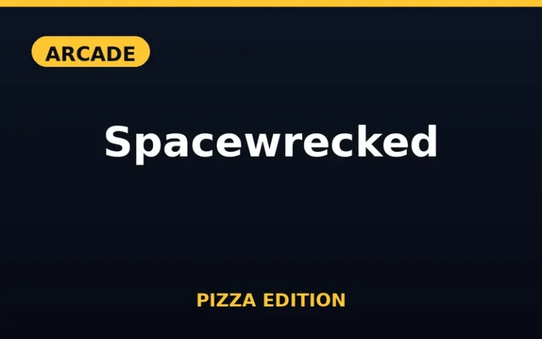 Play Spacewrecked Pizza Edition free online in your browser - no download or sign-up required