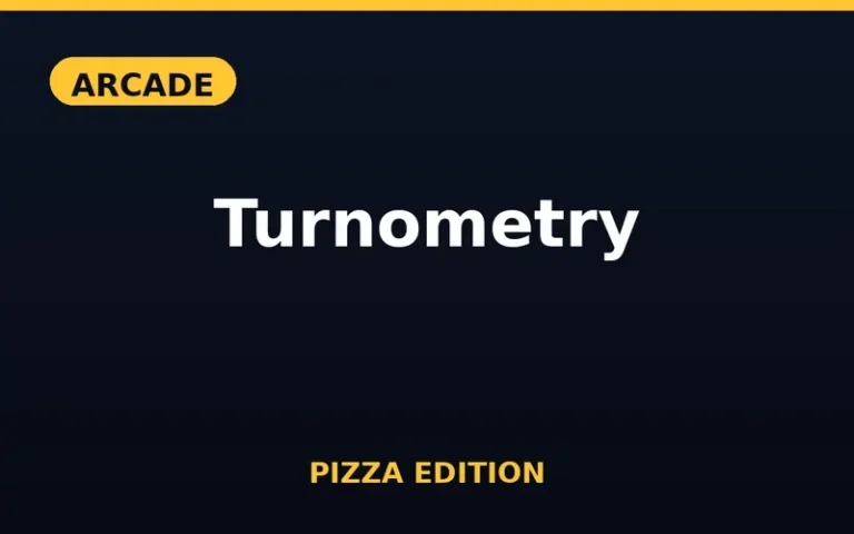 Play Turnometry Pizza Edition free online in your browser - no download or sign-up required
