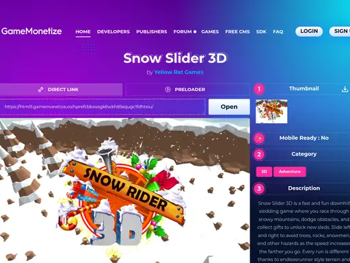 Snow Rider 3D